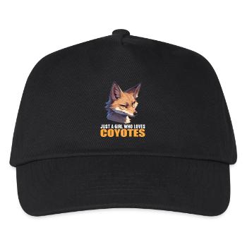 Coyotes Coyote - Kids’ Baseball Cap - black - Front
