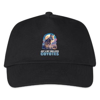 Coyotes Coyote - Kids’ Baseball Cap - black - Front