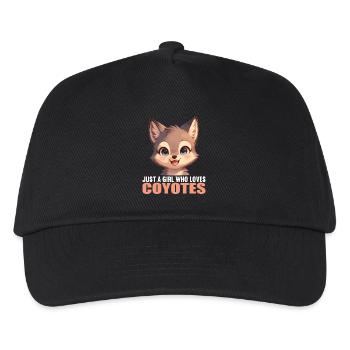 Coyotes Coyote - Kids’ Baseball Cap - black - Front