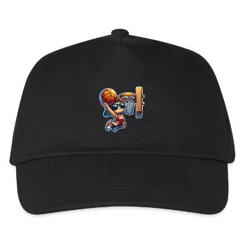 Basket-ball - Casquette de baseball Enfant - noir - Devant