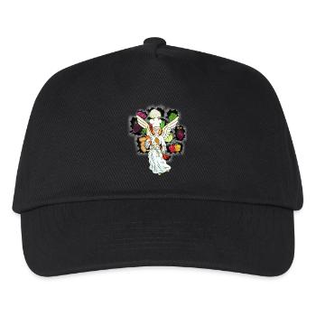 heavenly cooking vegetables angel cook cook - Kids’ Baseball Cap - black - Front