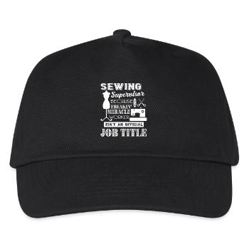 Sewing Supervisor Sewing Supervisor Job title - Kids’ Baseball Cap - black - Front
