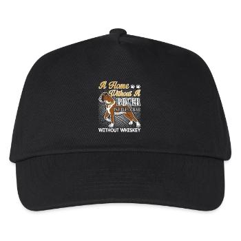 A Home Without A Boxer - Kids’ Baseball Cap - black - Front
