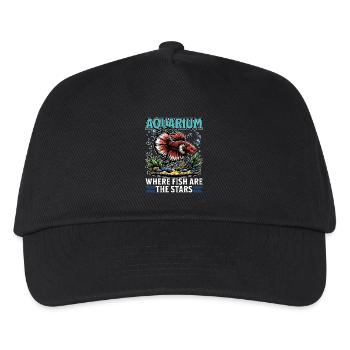 Aquarium Where Fish Are The Stars Fishkeeping - Kids’ Baseball Cap - black - Front