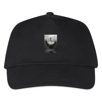 Cranes Crane - Kids’ Baseball Cap - black - Front