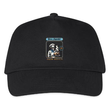 Skeleton Truthahn Koch - Kinder Basecap - Schwarz - Vorne