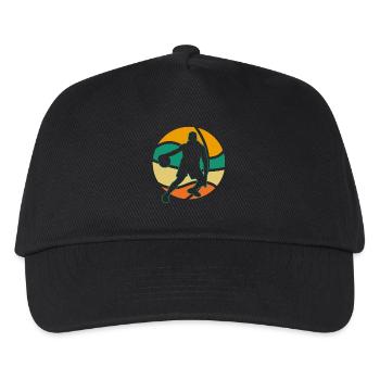 Basket-ball Joueurs de basket-ball - Casquette de baseball Enfant - noir - Devant