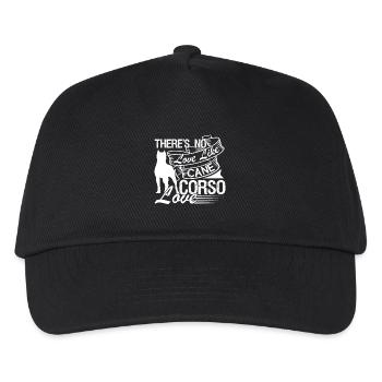 Cane Corso There's No Love Like Cane Corso - Kids’ Baseball Cap - black - Front