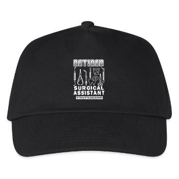 Surgical Assistant Retired Surgical Assistant - Kids’ Baseball Cap - black - Front