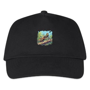 Grillen Grille - Kinder Basecap - Schwarz - Vorne