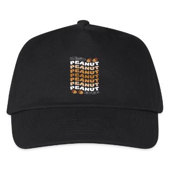 Best peanut ever peanut lover the squirrel - Kids’ Baseball Cap - black - Front