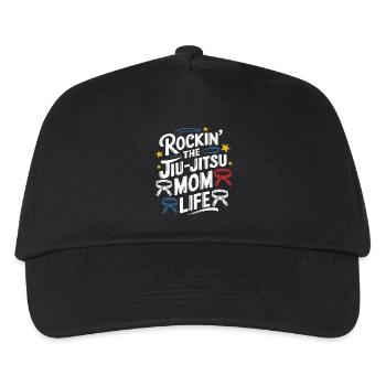 Power Saying for Jiu-Jitsu Moms - Kids’ Baseball Cap - black - Front