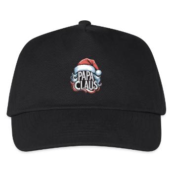 Cher Saint-Nicolas, papa père pour papa chez Niko - Casquette de baseball Enfant - noir - Devant