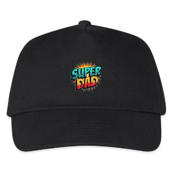 GESCHENKE FÜR PAPA - Kinder Basecap - Schwarz - Vorne