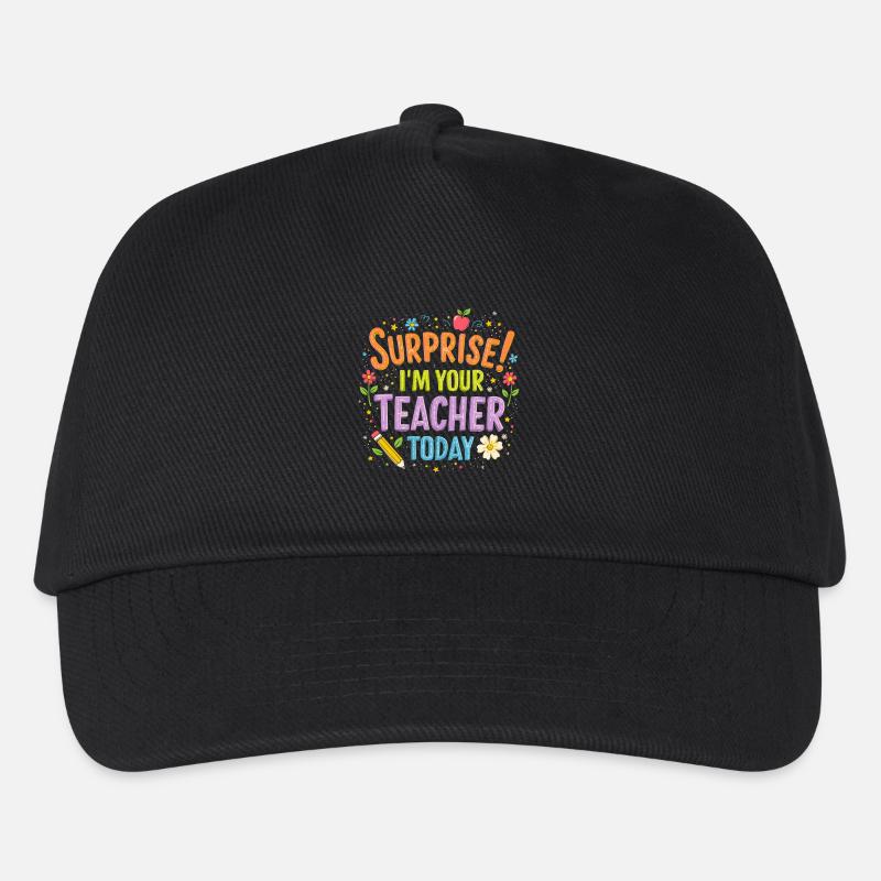 LEHRER - Kinder Basecap - Schwarz