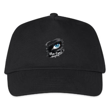 BLUE EYED - Kids’ Baseball Cap - black - Front