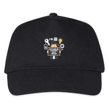 NE VOUS PLAIGNEZ PAS - Casquette de baseball Enfant - noir - Devant