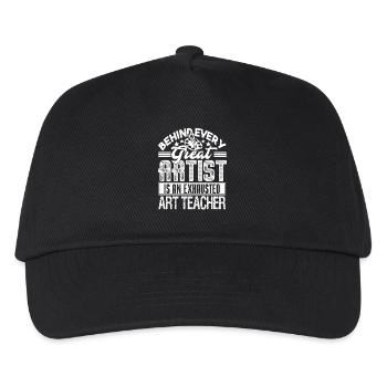 Art Teacher Proud Art Teacher - Kids’ Baseball Cap - black - Front
