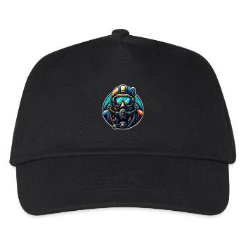 Tauchen Taucher - Kinder Basecap - Schwarz - Vorne