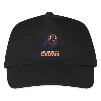 Crows Crow - Kids’ Baseball Cap - black - Front