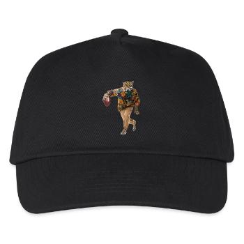 Jaguar Fußball - Kinder Basecap - Schwarz - Vorne