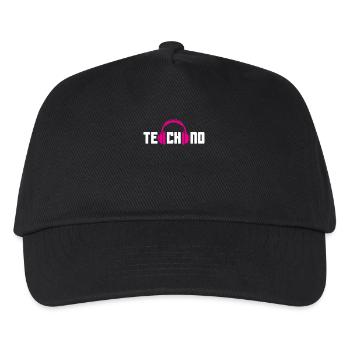 Casque techno pour les amateurs de techno - Casquette de baseball Enfant - noir - Devant
