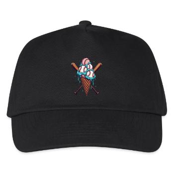 BASEBALL - Kinder Basecap - Schwarz - Vorne
