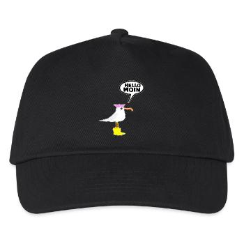 Hello Seagull Rubber Boots Boots Hello Moin - Kids’ Baseball Cap - black - Front