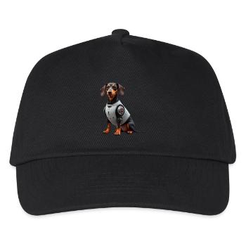 Drôle Robot Chien Cyborg Animal AI Chien Robot - Casquette de baseball Enfant - noir - Devant