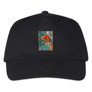 Japanese goldfish - Kids’ Baseball Cap - black - Front