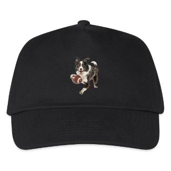 Border Collie - Kids’ Baseball Cap - black - Front