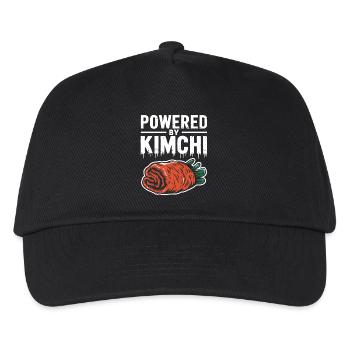 Korean indulgence and kimchi love - Kids’ Baseball Cap - black - Front