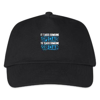 Autism Teacher It Takes Someone Special To Teach - Kids’ Baseball Cap - black - Front