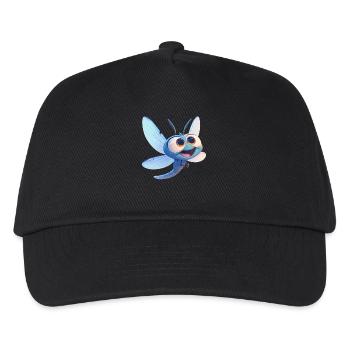 Libellen Libelle - Kinder Basecap - Schwarz - Vorne