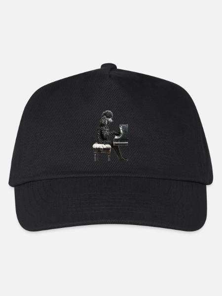 Pudel - Kinder Basecap - Schwarz