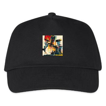 Percussion - Casquette de baseball Enfant - noir - Devant