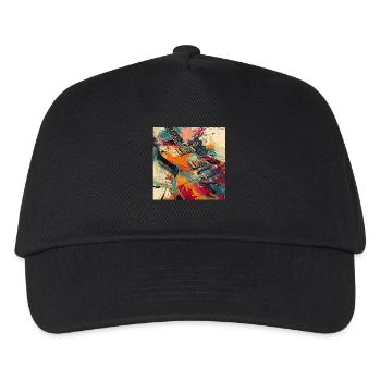 Guitar - Kids’ Baseball Cap - black - Front