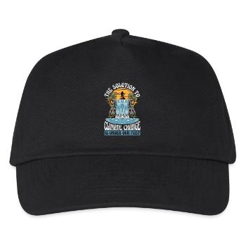 Environmental Scientist The Solution Agriculturist - Kids’ Baseball Cap - black - Front