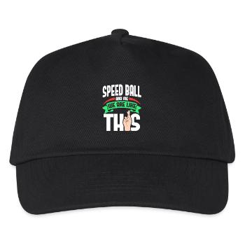 Speed Ball Me Are Like - Kinder Basecap - Schwarz - Vorne