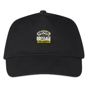 Sport Opa Dressur Opa - Kinder Basecap - Schwarz - Vorne