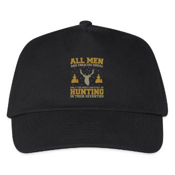 The best can still go hunting in their seventies - Kids’ Baseball Cap - black - Front