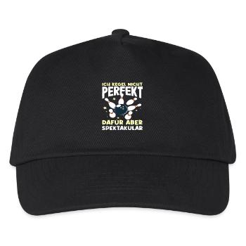 I don't skittle perfectly, but spectacularly - Kids’ Baseball Cap - black - Front