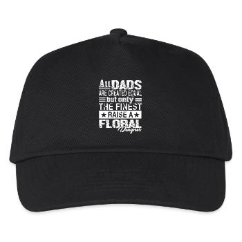 Floral Designer Floral Designer Dad - Kids’ Baseball Cap - black - Front