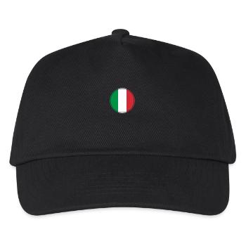 Italy Italian Flag Italian - Kids’ Baseball Cap - black - Front