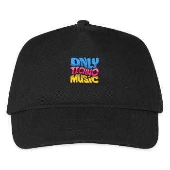 De la musique techno pour les amateurs de techno - Casquette de baseball Enfant - noir - Devant