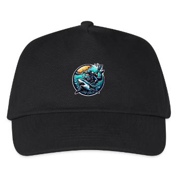 Tauchen Taucher - Kinder Basecap - Schwarz - Vorne