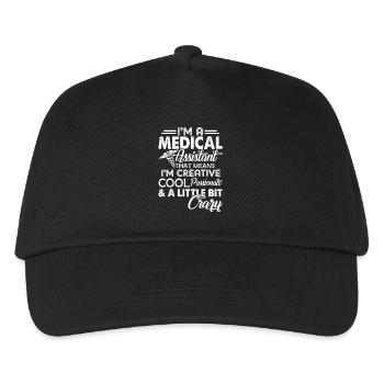 Medical Assistant Cool Medical Assistant - Kids’ Baseball Cap - black - Front