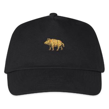 Boar Geometric - Kids’ Baseball Cap - black - Front