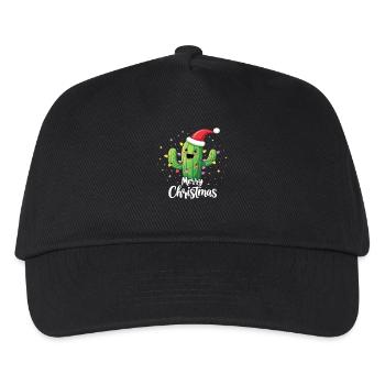Cactus de Noël Cactus Cactus - Casquette de baseball Enfant - noir - Devant