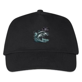 Trout Fisherman - Kids’ Baseball Cap - black - Front